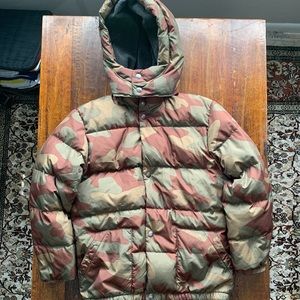 Gap Kids hooded puffer jacket.